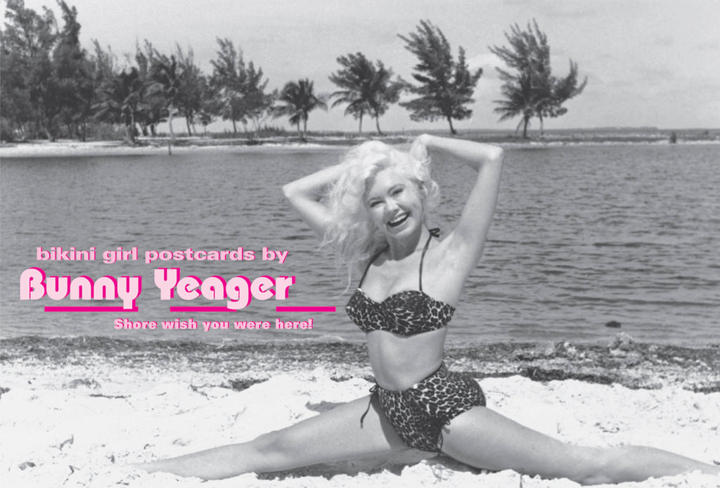 Bikini Girl Postcards by Bunny Yeager