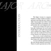 A two-page book spread from The Son Tarot by Schiffer Publishing, Ltd.: the left page is black with THE MAJOR ARCANA in large gray letters and INTRODUCTION vertically; the right page is white with the title and a passage on gay tarot and masculine spirituality.