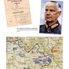 Stalingrad: The Death of the German Sixth Army on the Volga, 1942-1943 by Schiffer Publishing, Ltd. features WWII Iron Cross documents, a German general's portrait, and a military map of Sixth Army troop movements near Stalingrad from August 16, 1942.