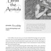 A page from Bless the Animals features stewardship text and leaf art with a highlighted passage, pairing beautifully with The Stone Circle Oracle by Schiffer Publishing, Ltd. for self-exploration and meditation.