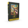 A box of The Cook's Tarot by Schiffer Publishing, Ltd., a hand-painted culinary Tarot deck showing a hand slicing mushrooms on a cutting board with vegetables, with the title in yellow and white below the illustration.