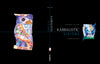 Book cover for Kabbalistic Visions by Schiffer Publishing, Ltd., featuring surreal Kabbalah Tarot art, such as The Sun card, with vibrant cosmic and mystical imagery set against a black background.
