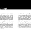 A black-and-white image of a text article titled MYTHICAL CREATURES as TOTEMS, exploring their symbolism in art and identity—similar to how Schiffer Publishing, Ltd.’s The Mythical Creatures Oracle serves as a mythology guidebook.
