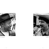 Two black-and-white portraits from "Masters of Craft" by Schiffer Publishing, Ltd.: on the left, a smiling man in a striped shirt and hat; on the right, Paul J. Smith, key figure in twentieth-century craft—names labeled below each photo.