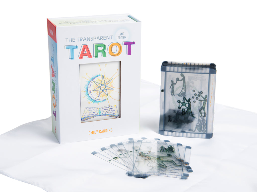 The Transparent Tarot (2nd Edition, Deck and Guidebook Box Set) By Emily Carding