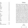 A table of contents lists chapter titles with page numbers on the left, and on the right is a preface by Gita Rash describing her first psychic experience inspired by The Mahābhārata Oracle from Schiffer Publishing, Ltd., urging readers to explore this guidebook.