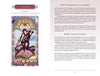 The Fool card in The Zerner/Farber Tarot by Schiffer Publishing, Ltd. shows a colorful figure with a dog near a cliff. The included text discusses psychic potential, trust, innocence, and new beginnings in all card positions.