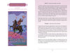 The Zerner/Farber Tarot by Schiffer Publishing, Ltd. features the Prince or Knight of Hearts card—showing a knight and woman on horseback against a purple-blue pattern—ideal for tarot decks or guidebooks, with meanings, keywords, and psychic insights.