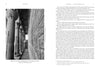 Black and white photo of stone columns at Egypt’s Temple of Isis, honoring goddess Isis; corridor lines inscribed walls. Featured in "Isis Magic: 25th Anniversary Edition" by Schiffer Publishing, Ltd.