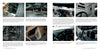 A grid of eight photos from "German Light Armored Cars of WWII" by Schiffer Publishing, Ltd. shows close-ups of suspension, undercarriage, dashboard, wheel well, steering column, and electronics with descriptive captions.