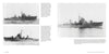 Three black-and-white photos depict World War II-era Kaibōkans from various angles. The page, from Schiffer Publishing, Ltd., also features text describing these Imperial Japanese Navy vessels and their characteristics.