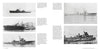 Kaibōkans" by Schiffer Publishing, Ltd. features a collage of six black and white photos showing Imperial Japanese Navy warships at sea or docked, each image accompanied by captions detailing the ships' history and specs.
