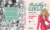 The cover of Dorothy's Girls by Schiffer Publishing, Ltd. shows a blonde pin-up in pink on the right and black-and-white glamorous pin-up illustrations on the left, with the title and author, Dorothy Kahn, prominently displayed.