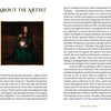 A two-page spread from The Tree Tarot by Schiffer Publishing, Ltd. features the heading ABOUT THE ARTIST on the left page, accompanied by text exploring the artist’s inspirations and life story, with particular emphasis on how forest wisdom has shaped their creative vision. The right page continues this narrative, delving into how these natural influences guide the artist’s process and personal journey—especially as reflected in their creation of The Tree Tarot deck.