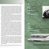 A spread from MiG Aces of the Vietnam War by Schiffer Publishing, Ltd. shows text, a B&W photo of two North Vietnamese pilots waving, a portrait near an aircraft, and images of gray fighter jets with red markings over a map of Vietnam.