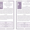 Discover the Six and Seven of Swords from The Byzantine Tarot by Schiffer Publishing, Ltd.—each card features illustrations, tradition, expanded meanings, keywords, and ornate borders inspired by Byzantine Empire artistry.