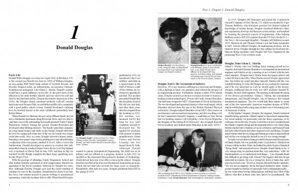 A two-page spread from Schiffer Publishing, Ltd.’s The Douglas A-20 Havoc features text and three black-and-white photos—a woman, a child on stairs, and two men signing a document—showcasing the legacy of WWII bombers.