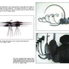 A page from Schiffer Publishing’s Ironwork Today 2 features three steel sculptures by John Little, including details on his Kingburg wall sculpture and a close-up photo emphasizing his signature curved and spiked metal forms.