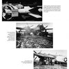 A page in Watson's Whizzers by Schiffer Publishing, Ltd. shows three black-and-white Heinkel 177 bomber photos, including close-ups, group shots with people, and text on German aeronautical technology and the planes' history.
