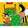 Bertie Bumble Bee: Troubled by the Letter b Illustration