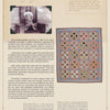 A scrapbook page in "Colorado Quilting" by Schiffer Publishing, Ltd. shows a sepia photo of a young girl with a star-patterned patchwork quilt, celebrating Colorado's quilting history and Alice McKay Baldwin's legacy.