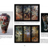 A page from Schiffer Publishing, Ltd.'s "Ceramics Today" displays four inspiring metal and ceramic sculptures, each with descriptive captions—ideal for ceramic art collectors seeking creative ideas.