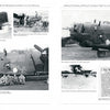 Two pages from "The Famous B-24 Witchcraft" by Schiffer Publishing, Ltd. feature black-and-white photos of the B-24 bomber Witchcraft, its 8th Army Air Force crew, and a newspaper article, each with informative World War II captions.