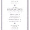 Table of contents page from The Byzantine Tarot by Schiffer Publishing, Ltd. Sections cover The Minor Arcana and Entering the Court, with subtopics like The Holy Fool Spread and The Seven Pillars of Wisdom, all inspired by the Byzantine Empire.