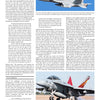 A page from "The Boeing F/A-18E/F Super Hornet & EA-18G Growler" (Schiffer Publishing, Ltd.) features color photos of a Super Hornet in flight and a jet taking off with landing gear extended, plus text columns and captions.