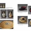 Explore “Rooted, Revived, Reinvented” by Schiffer Publishing, Ltd.: a collage of fine art basketry with four cylindrical portraits, two dark spiral vessels, a basket close-up, and two tan coiled sculptures on gray background.