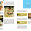 Turning Segmented Wooden Bangles on the Wood Lathe" by Schiffer Publishing, Ltd. includes step-by-step photo and text instructions for making wooden bangles with a small lathe, showing wood segments, sanded rings, tools, and shavings.