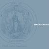 A faded Massachusetts state seal, with MASSACHUSETTS in bold and "Death before Dissolution" below, honors Union volunteers—a reference featured in Rally Round the Flag—Uniforms of the Union Volunteers of 1861 by Schiffer Publishing, Ltd.