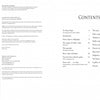 The left page features copyright and publisher details for Schiffer Publishing, Ltd. with a large Arabic calligraphy symbol. The right page lists the table of contents for An Introduction to Arabic Calligraphy, including page numbers.