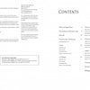 On the left, An Introduction to Calligraphy by Schiffer Publishing, Ltd. displays its copyright details and acknowledgments; on the right, a clean table of contents highlights practice exercises and Western script styles.