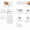 An Introduction to Calligraphy by Schiffer Publishing, Ltd. offers step-by-step techniques, close-up practice photos, and diagrams of Western script styles—ideal for anyone wanting a clear, detailed guide to calligraphy with practical exercises.