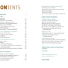 The table of contents page from "Astrotherapy" by Schiffer Publishing, Ltd. lists sections like Introduction, Astrology, and Working on Yourself with page numbers on the left and personal development chapters in blue text on the right.