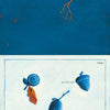 Like a Tree" by Schiffer Publishing, Ltd.: An acorn illustration with roots and “I breathe” above merges poetry and science. Below, four labeled acorns—pin, live, red, white oak—and a note: oaks produce acorns after 20 years.