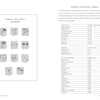 Two pages from "The AIFD Guide to Floral Design" by Schiffer Publishing, Ltd. show wiring and taping diagrams for various flowers on the left, and charts on the right that help floral designers pick suitable wire and tape sizes.