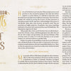 Ancient Wisdom Scrolls, Past Lives by Schiffer Publishing, Ltd. features a gold title and text on reincarnation and memories of past lives, with insights from the Tibetan Book of the Dead printed on textured parchment.
