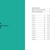 The Powerful Perspectives oracle deck by Schiffer Publishing, Ltd. features a table of contents: Contents on the left, and sections—Introduction, How to Use This Oracle Deck, Card Descriptions (cards 1–50), and Conclusion—on the right.